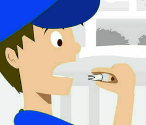 knocked out tooth - emergency dentist - emergency dental care