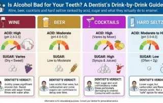 Is alcohol bad for your teeth