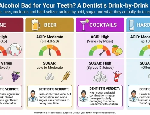 Is Alcohol Bad for Your Teeth? A Dentist’s Drink-by-Drink Guide