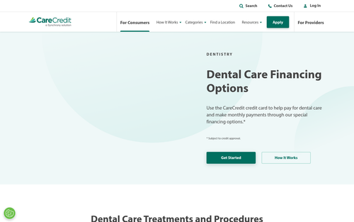 Dental crown cost breakdown chart display