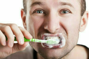 don't over brush your teeth to protect your teeth enamel