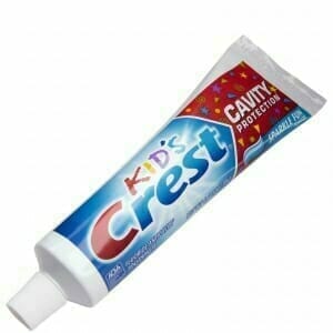 childrens floride tooth paste