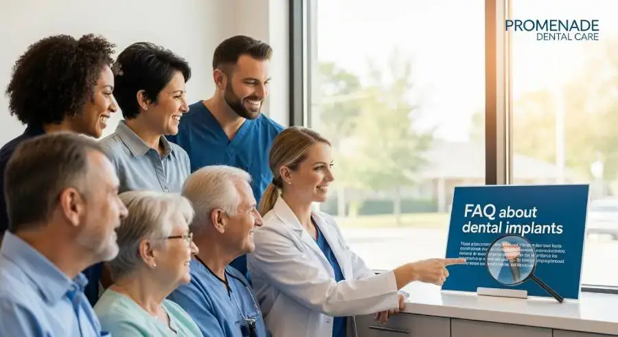 Common questions about dental implants in Murrieta answered by Dr. Bao Nguyen at Promenade Dental Care