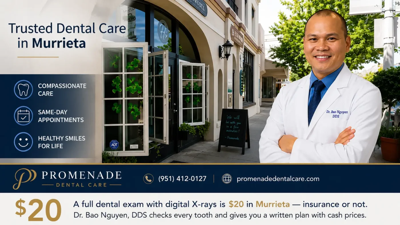 dental exam for $20