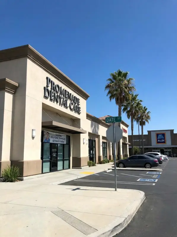 Promenade Dental Care office near Aldi in Murrieta, CA