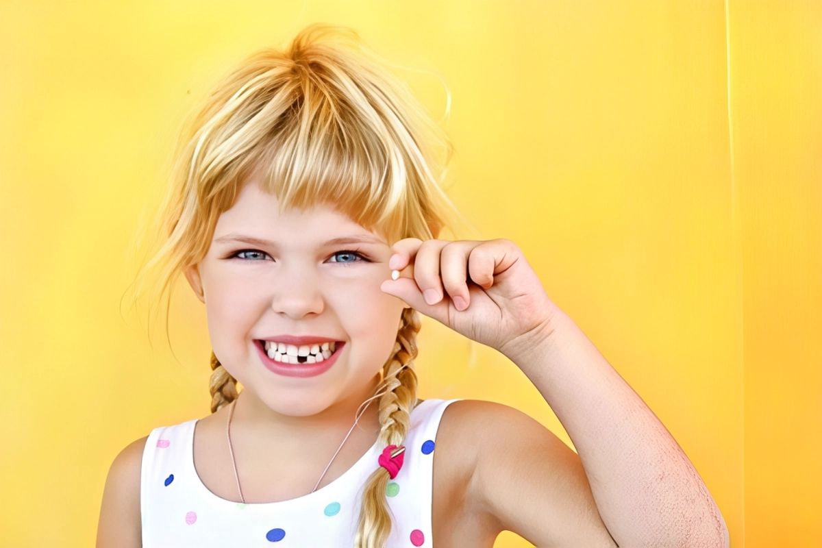 Little Girl Tooth Extraction