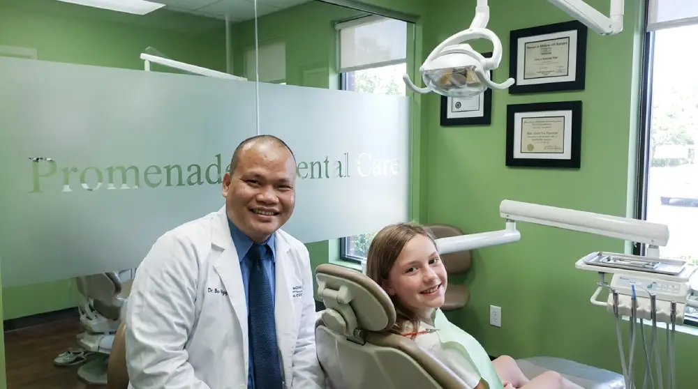 Same-day pediatric dental exam appointments available at Promenade Dental Care in Murrieta