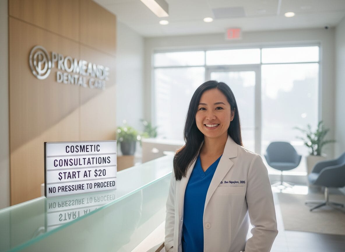 Promenade Dental Care office in Murrieta — cosmetic dentistry consultations