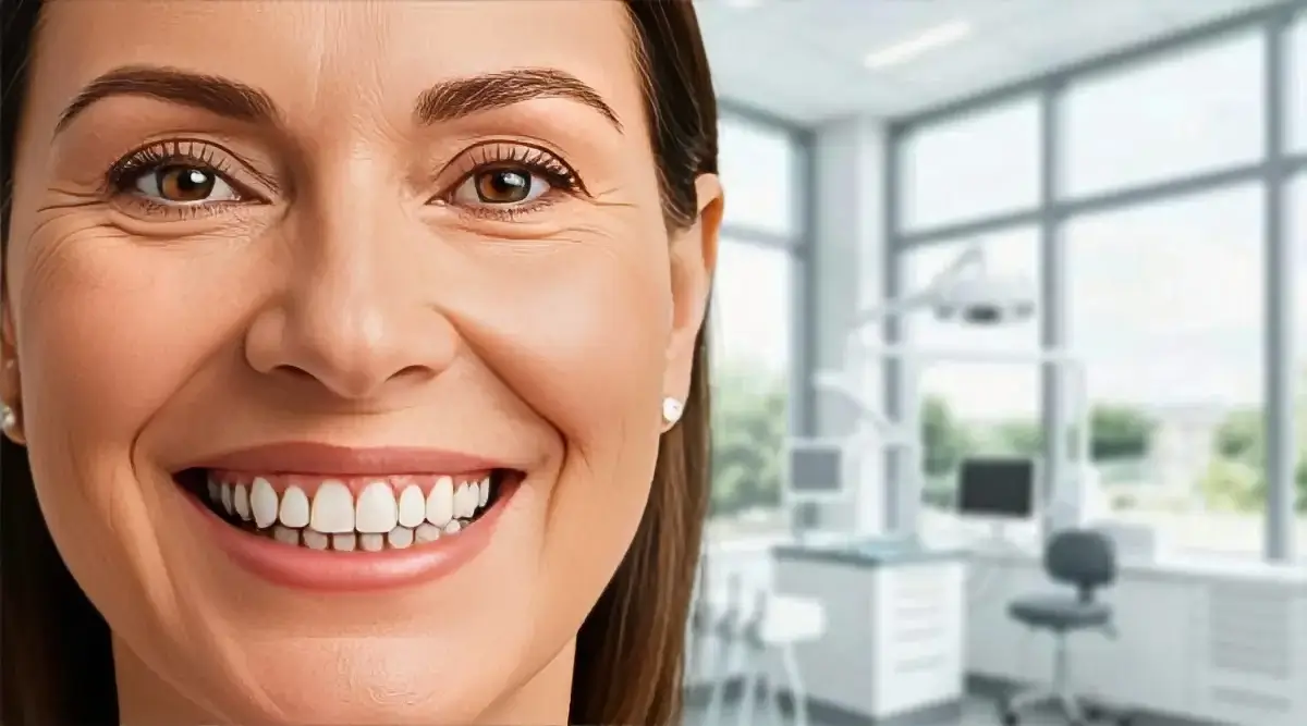 Dr. Bao Nguyen, DDS reviewing dental bridge and implant options with a patient at Promenade Dental Care in Murrieta, CA