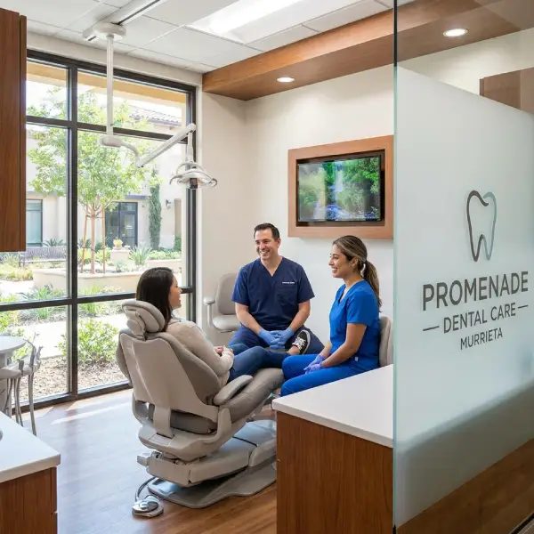 comfortable modern treatment room