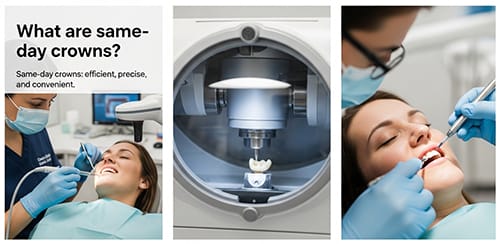 what are same day crowns