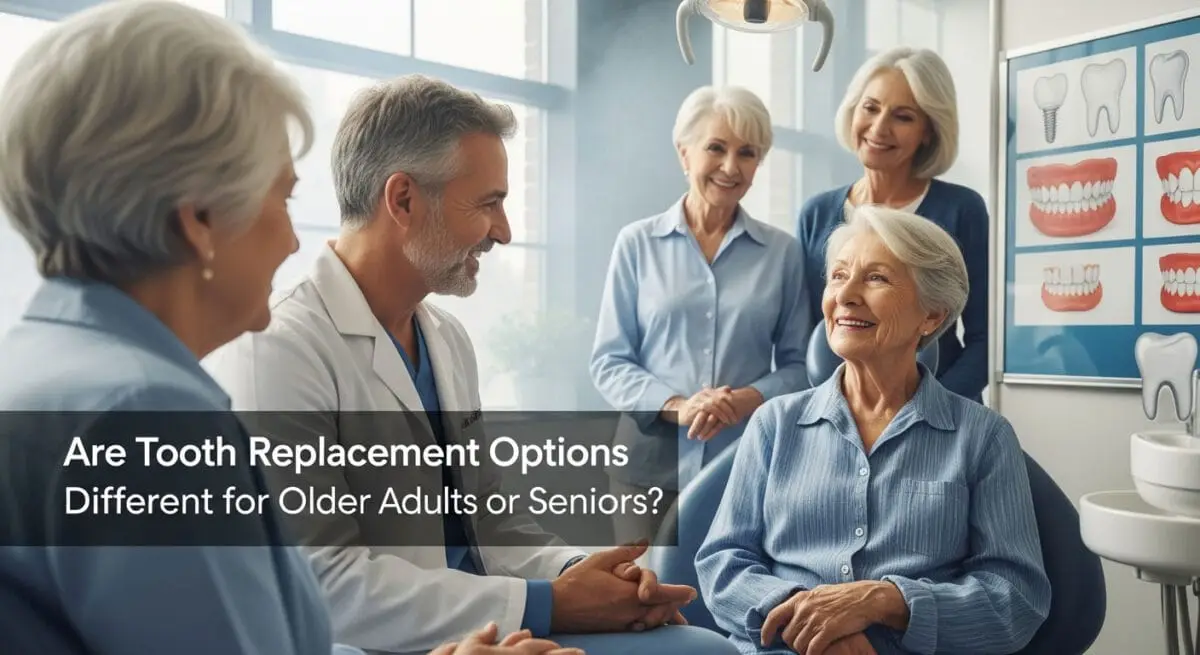 Older adult patient reviewing tooth replacement options with Dr. Bao Nguyen, DDS at Promenade Dental Care in Murrieta, CA