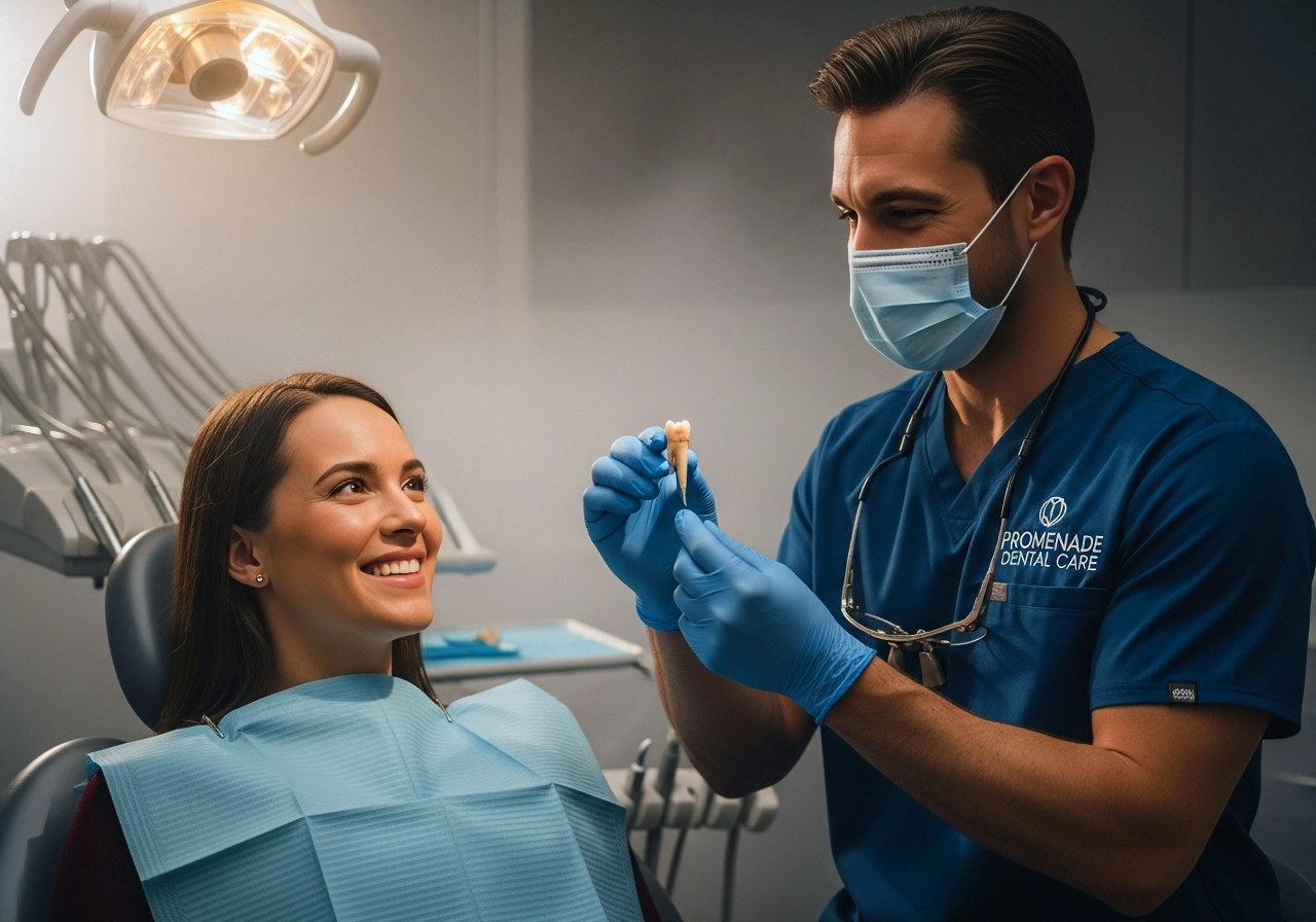 Gentle tooth extraction at Promenade Dental Care in Murrieta, CA