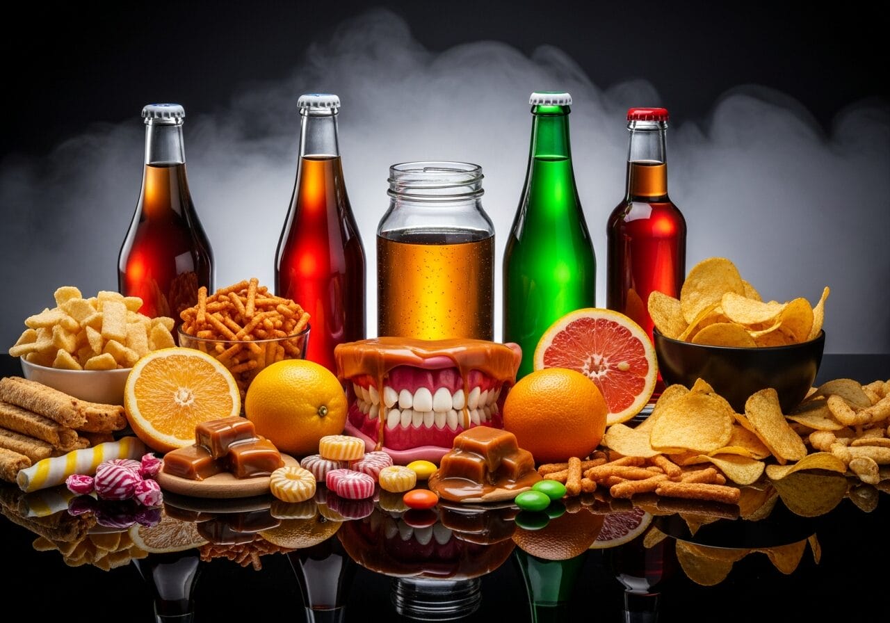 foods that damage your teeth