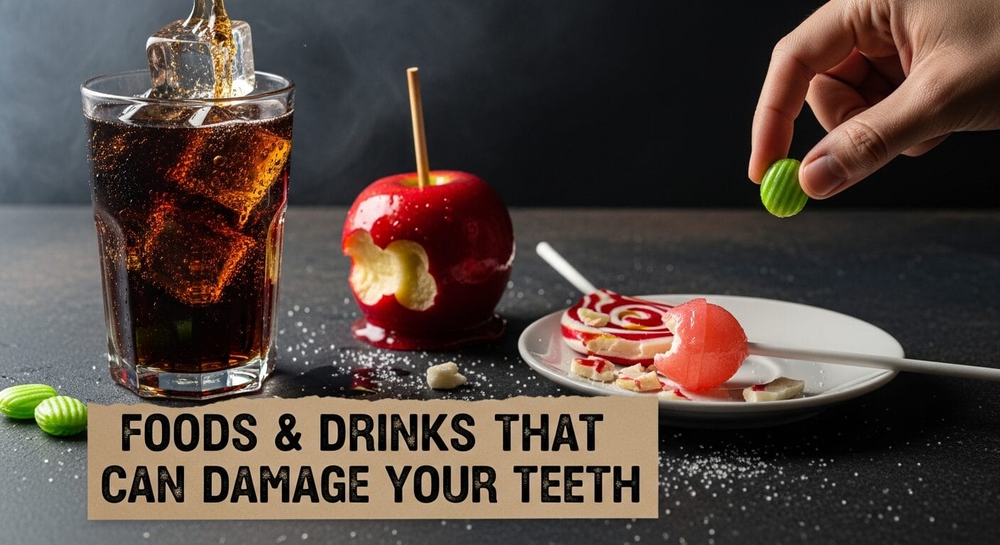 food that damages your teeth