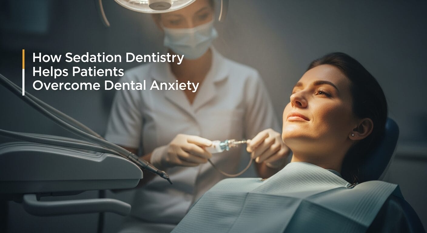 Sedation helps dental anxiety