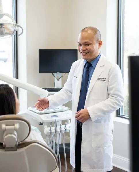 Dr. Bao Nguyen providing gentle, pain-free dental care in Murrieta, CA