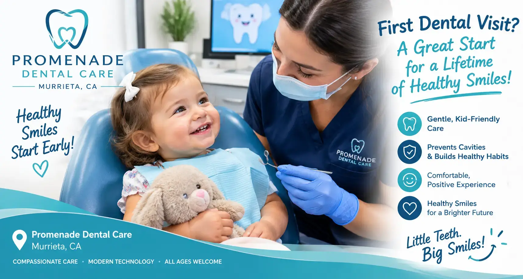 kids first dental appointment