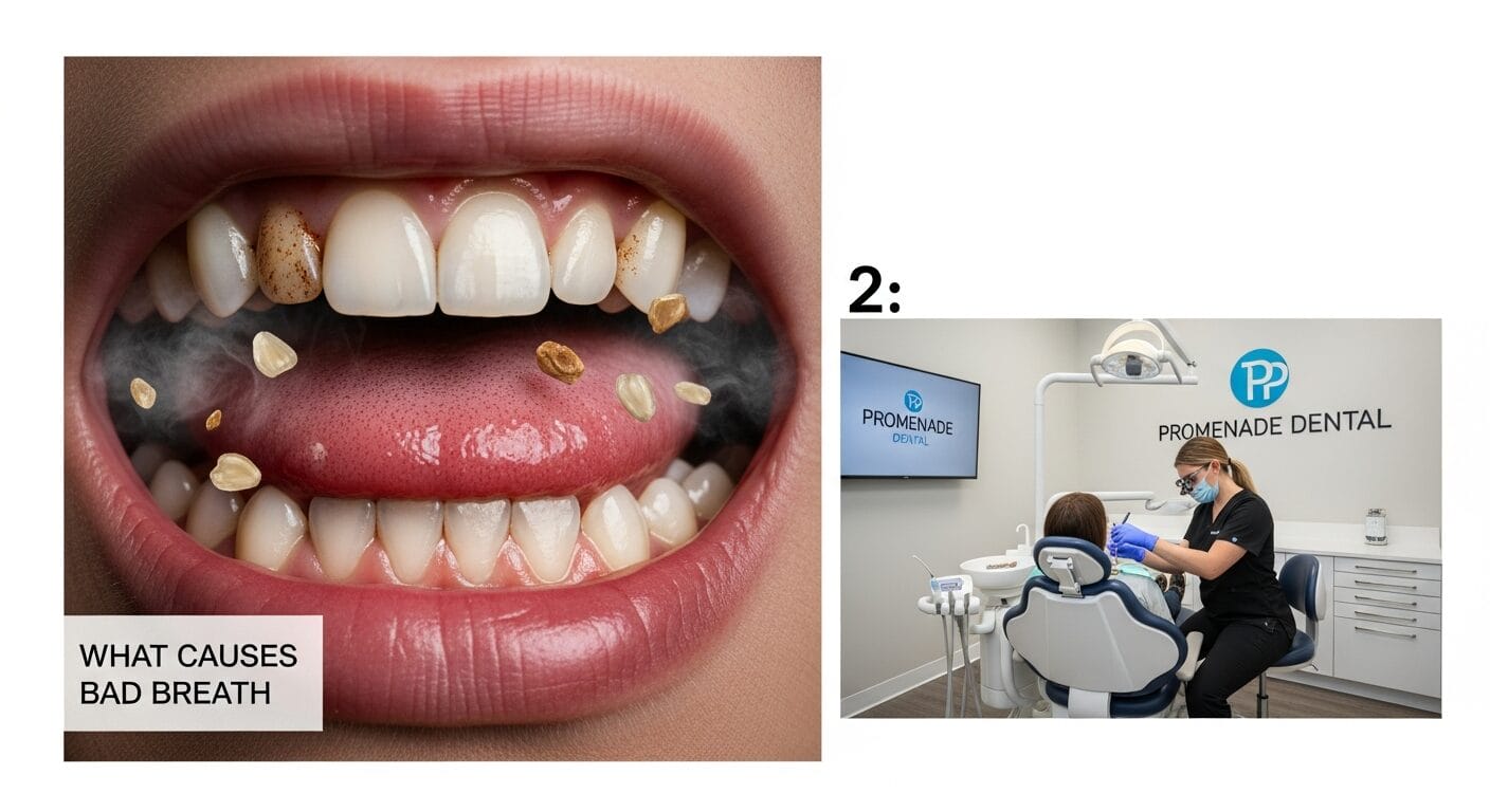 what causes bad breath