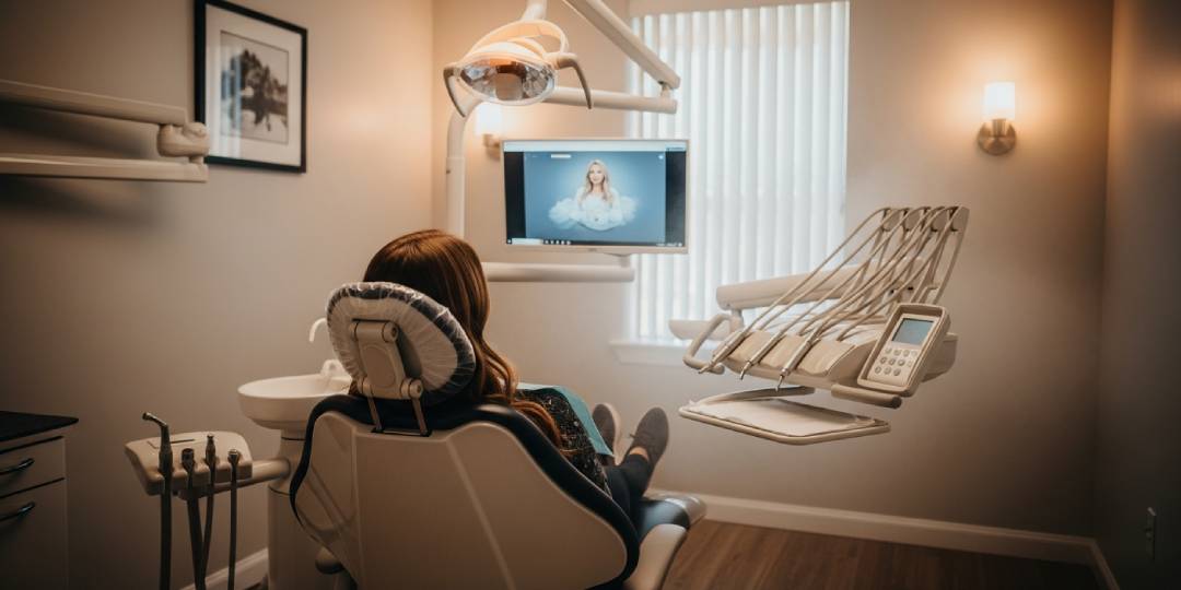 Treatment room at Promenade Dental Care arranged for anxious patients